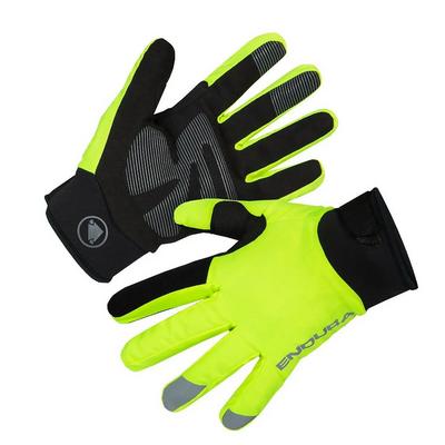 Endura Men's Strike Waterproof Glove - Yellow / Hi-Viz