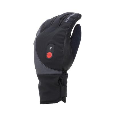 Sealskinz Upwell Waterproof Heated Cycling Gloves - Black