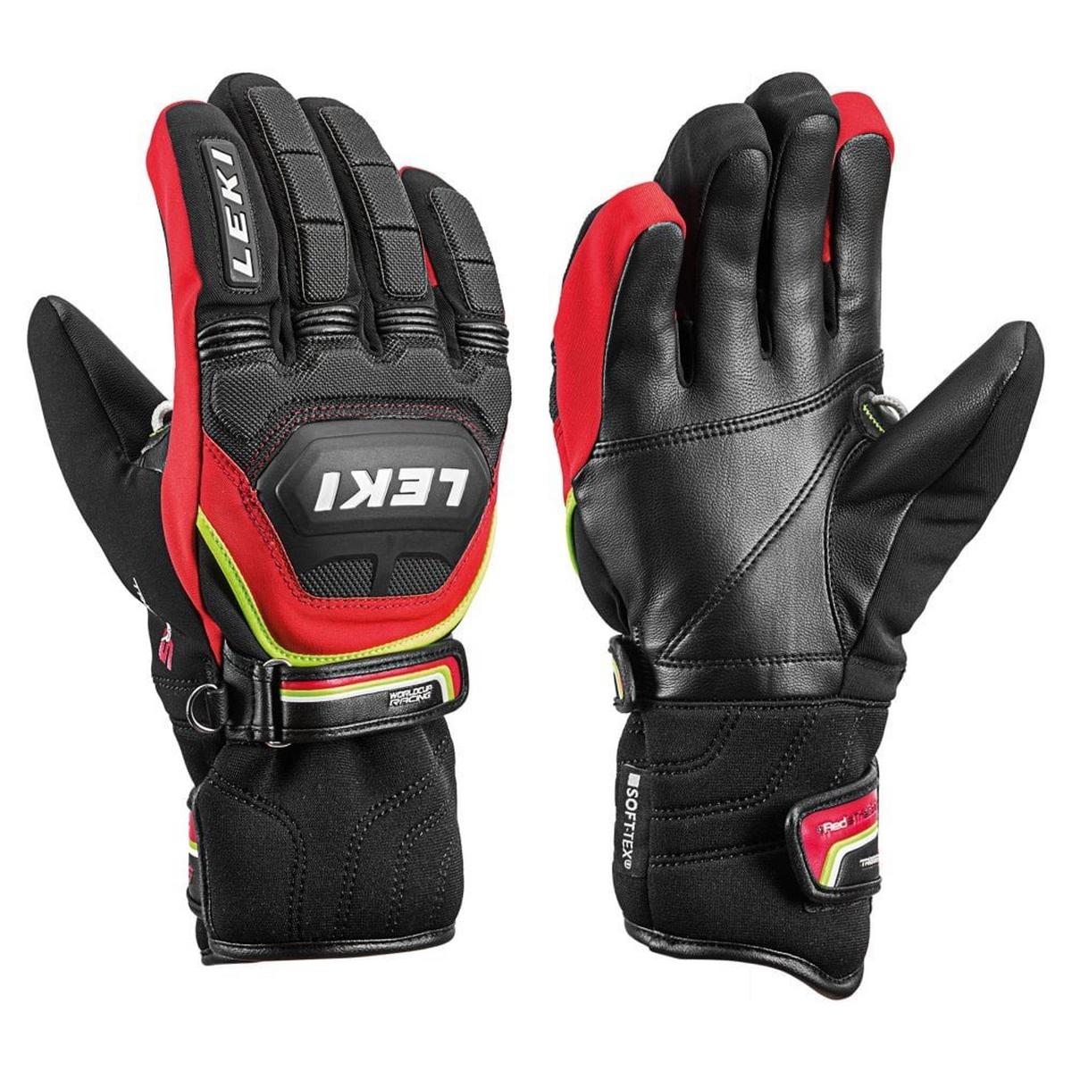 Leki Junior WC Race Coach Flex Glove - Red/Black