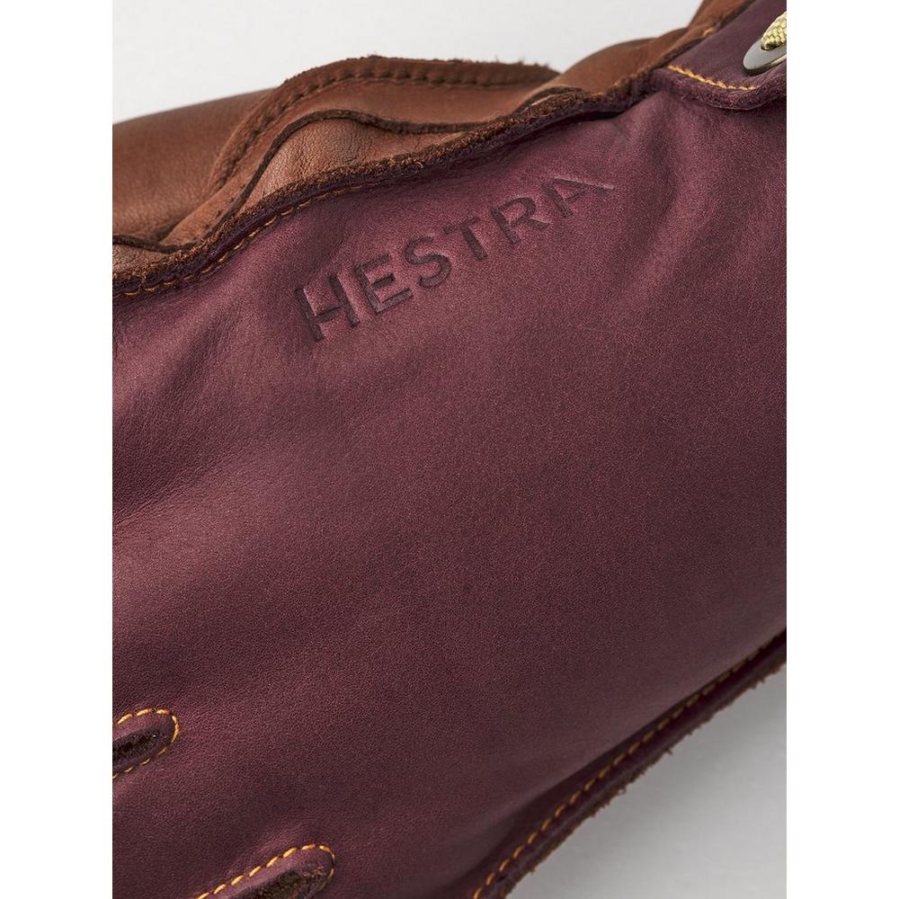 Hestra Men's Hestra Wakayama Glove - Bordeaux/Brown