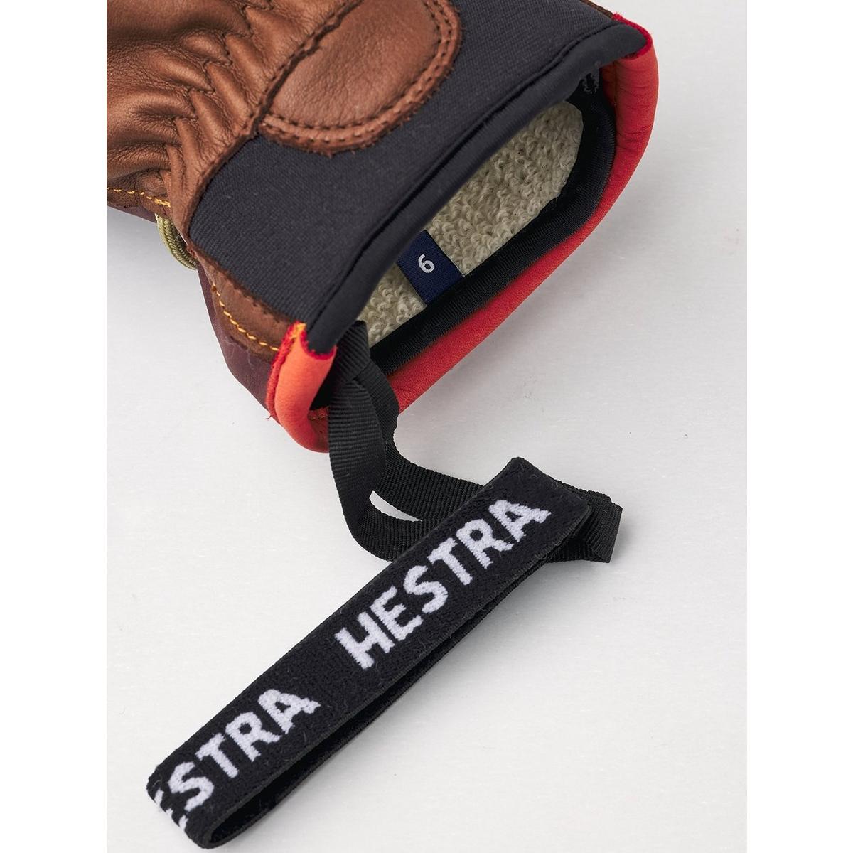 Hestra Men's Hestra Wakayama Glove - Bordeaux/Brown