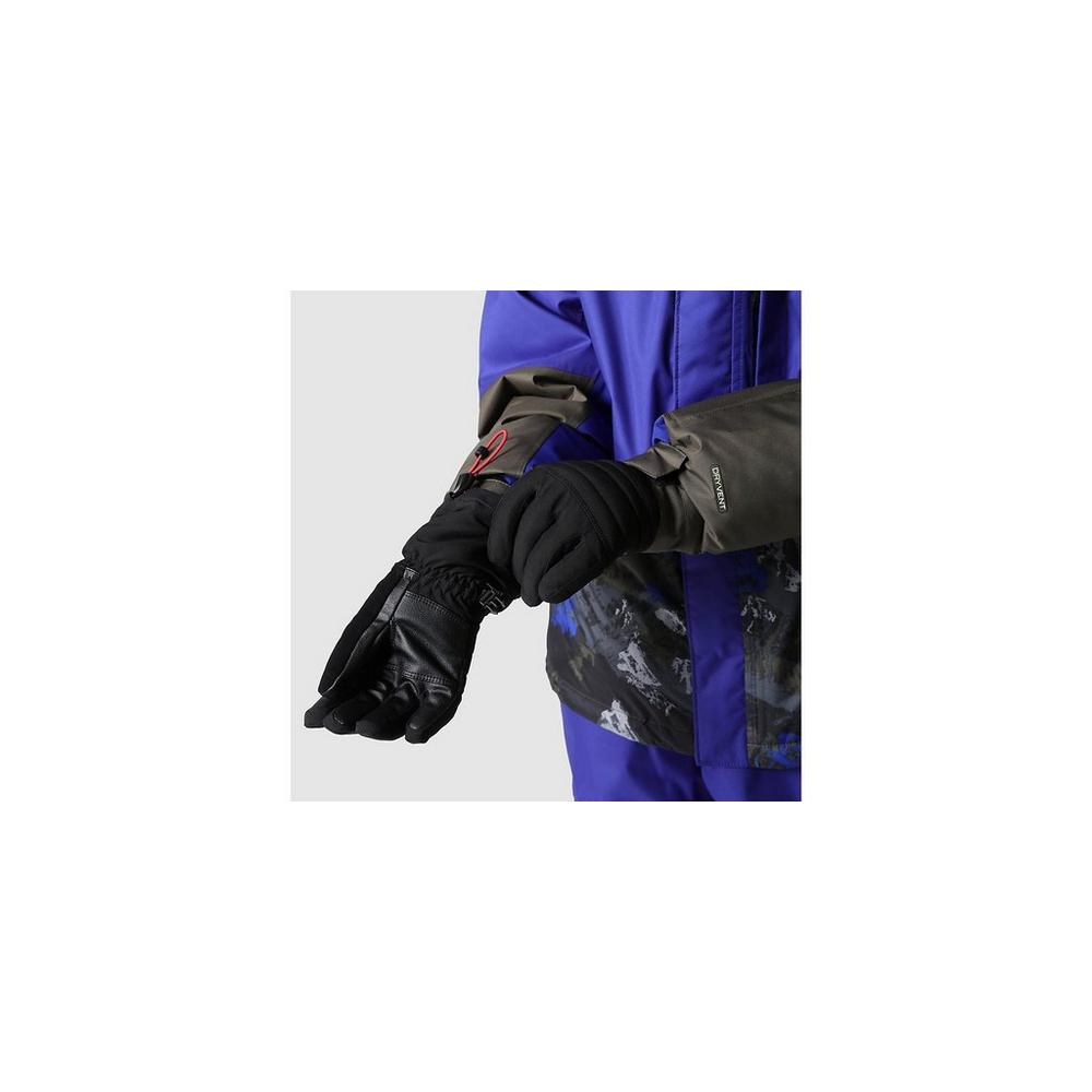 North face store kids ski gloves