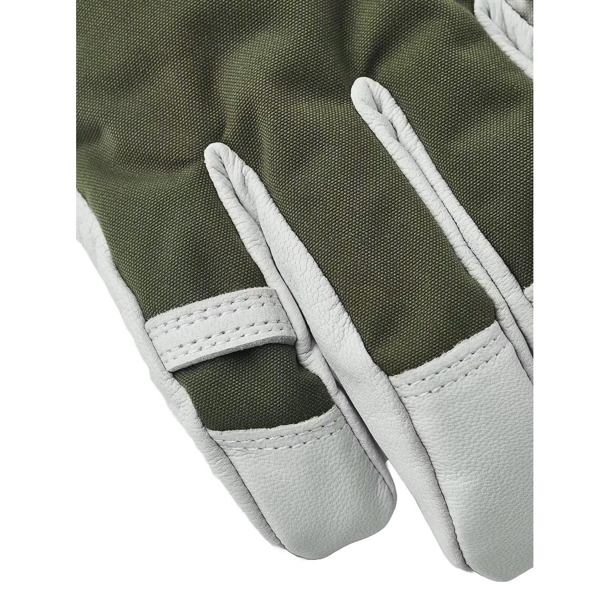Hestra Men's Army Leather Heli Ski Gloves - Olive