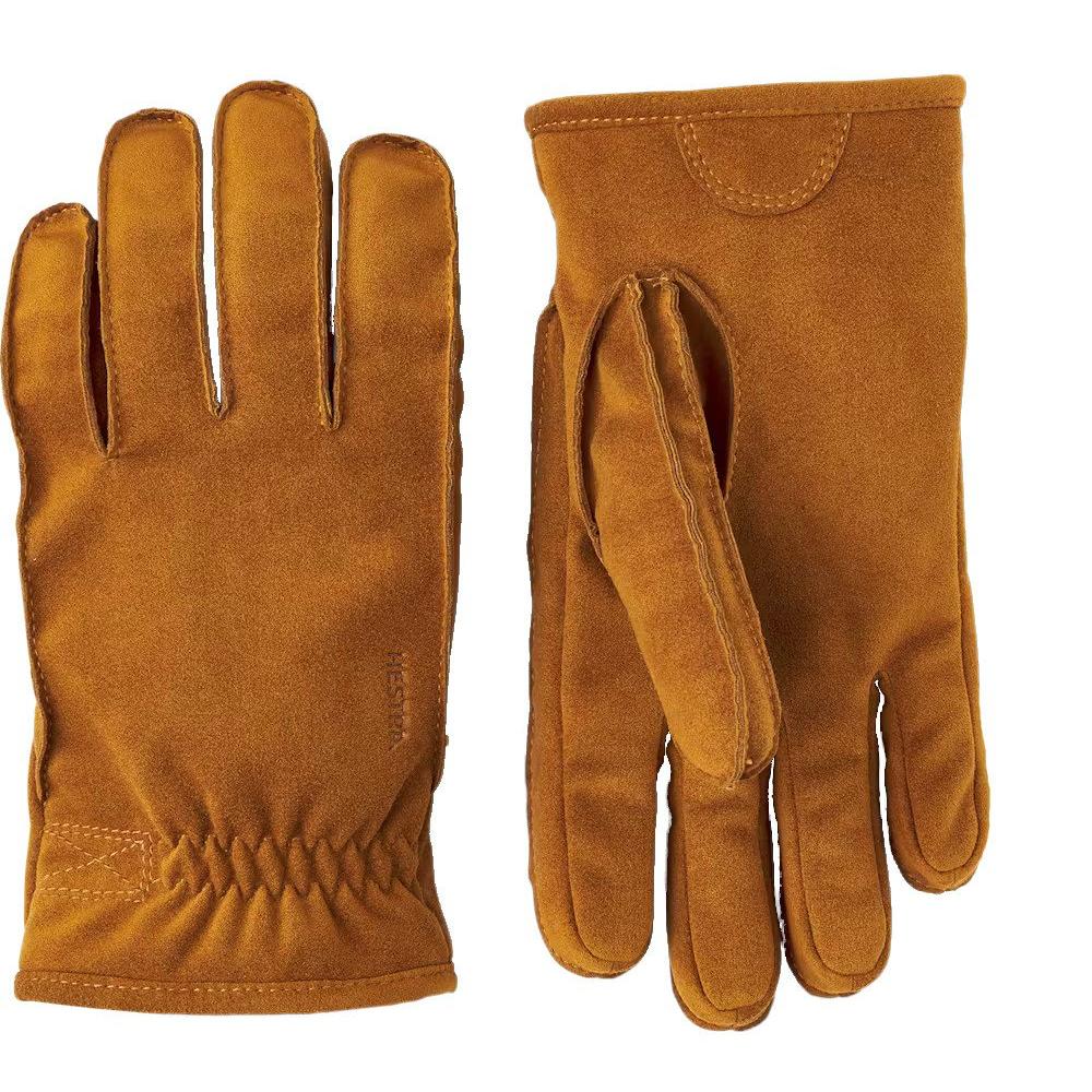 Hestra Men's Viljar Vegan Nubuck Gloves - Cork