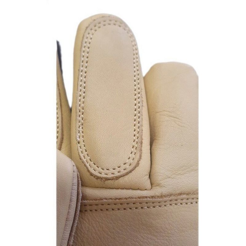 Ski Guide Pro Leather Ski Gloves Tan