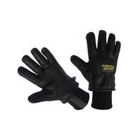  Ski-Guide Pro Leather Ski Gloves - Black
