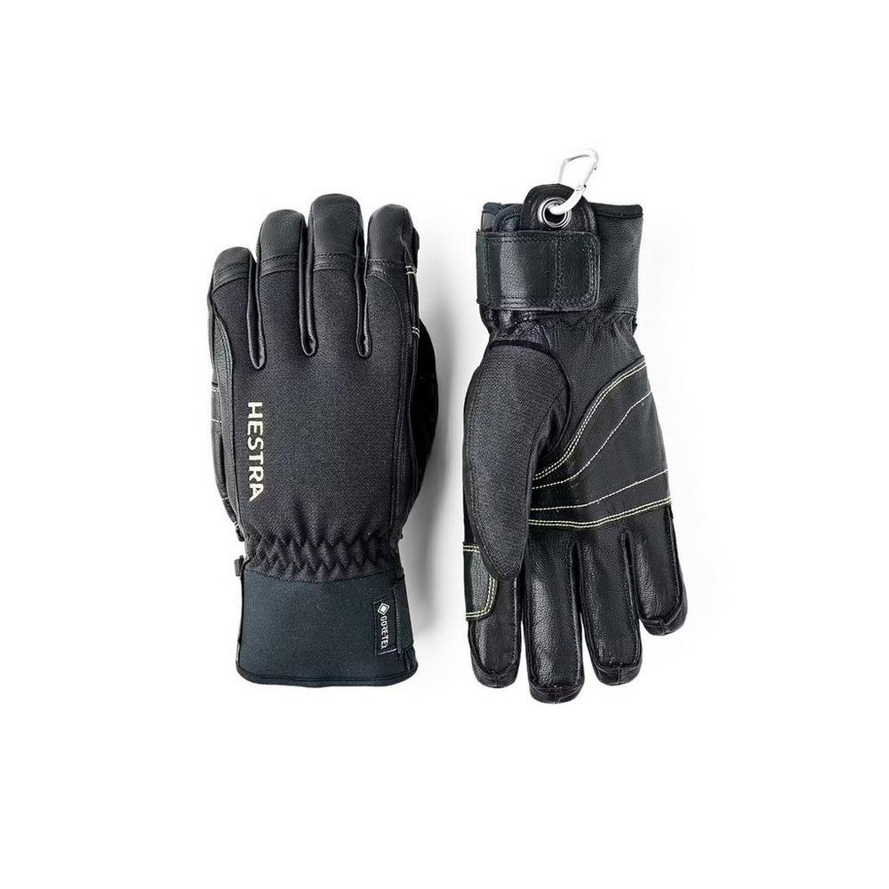 Hestra Men's Army Leather GORE-TEX Short Gloves - Black