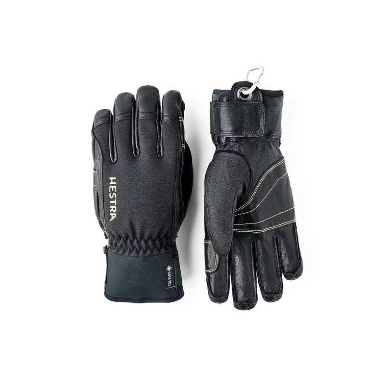 Men's Army Leather GORE-TEX Short Gloves - Black