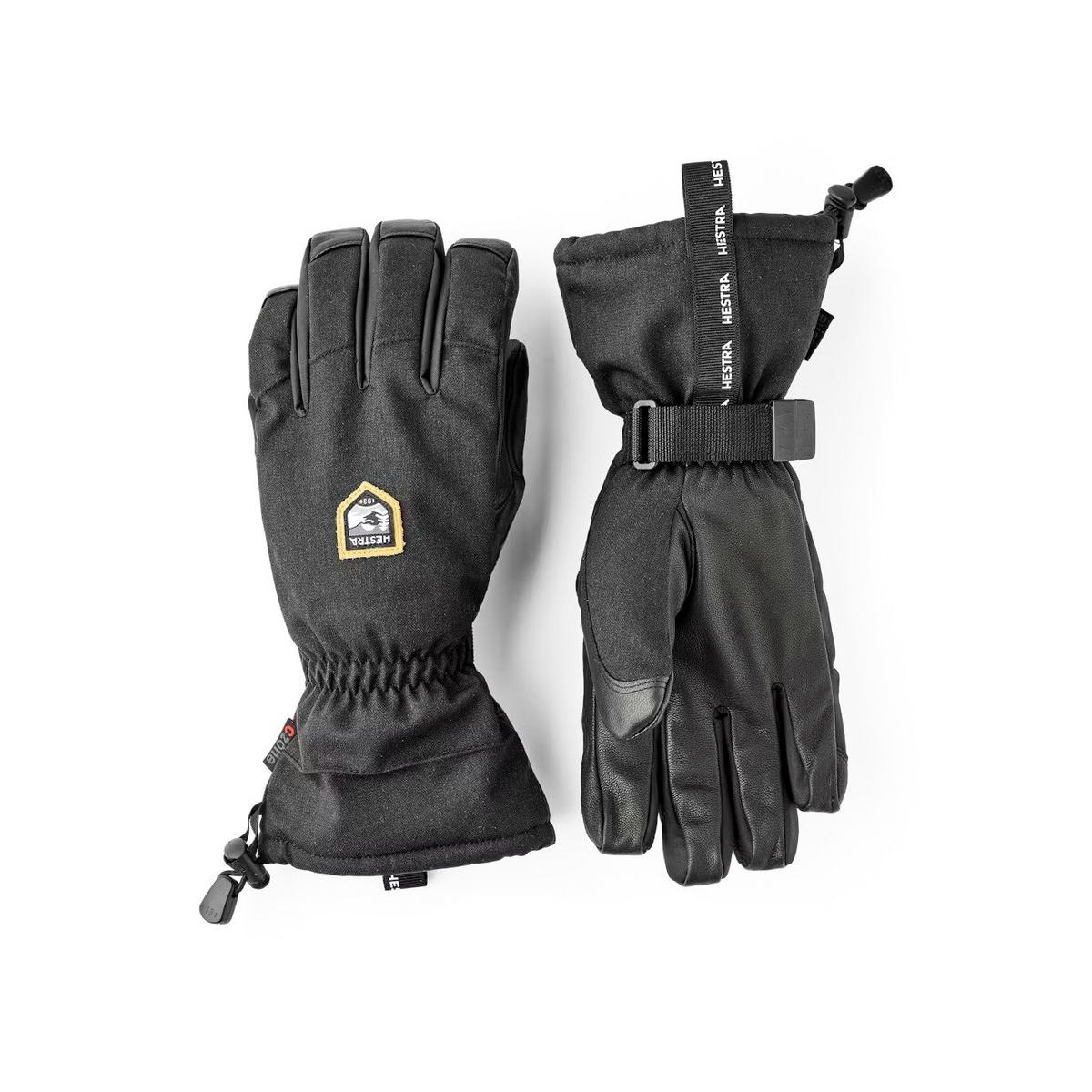 Hestra Men's CZone Mountain Ski Gloves - Black
