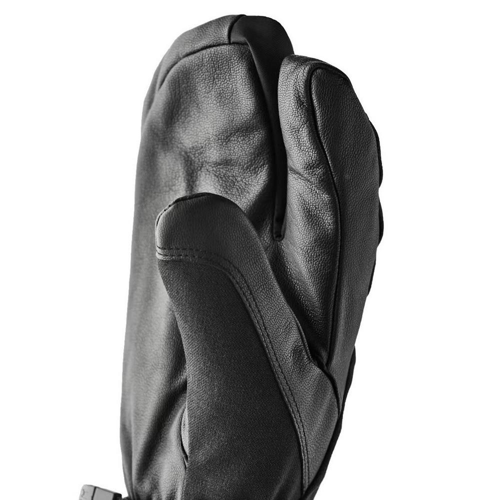 Hestra Men's CZone Mountain 3-Finger Ski Gloves - Black