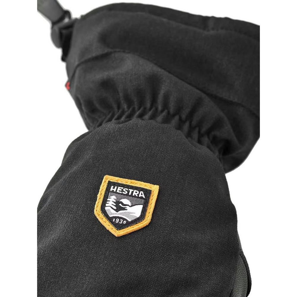 Hestra Men's CZone Mountain 3-Finger Ski Gloves - Black