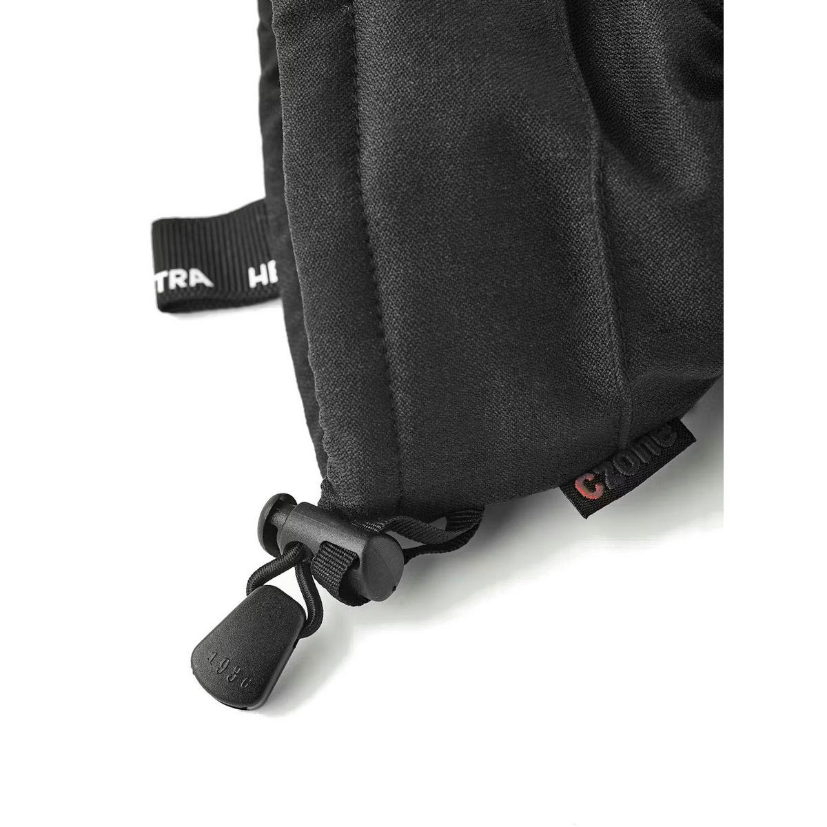 Hestra Men's CZone Mountain 3-Finger Ski Gloves - Black