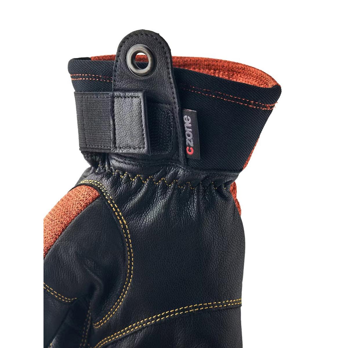 Hestra Men's Couloir Ski Gloves - Red / Black