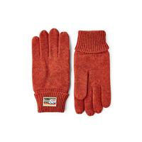  Unisex Raggwool Gloves - Red