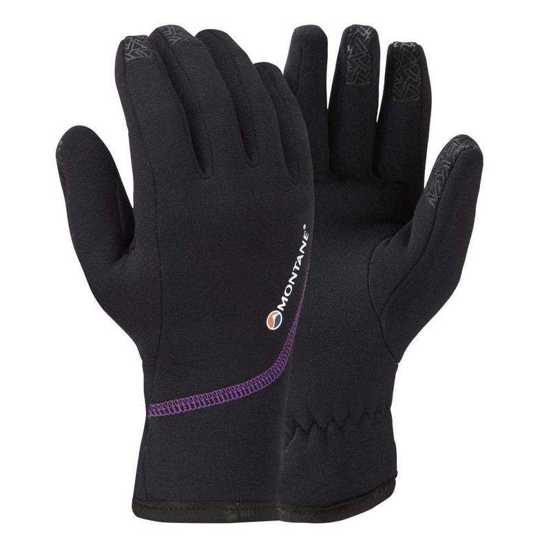 Women's Montane Powerstretch Pro Glove - Black