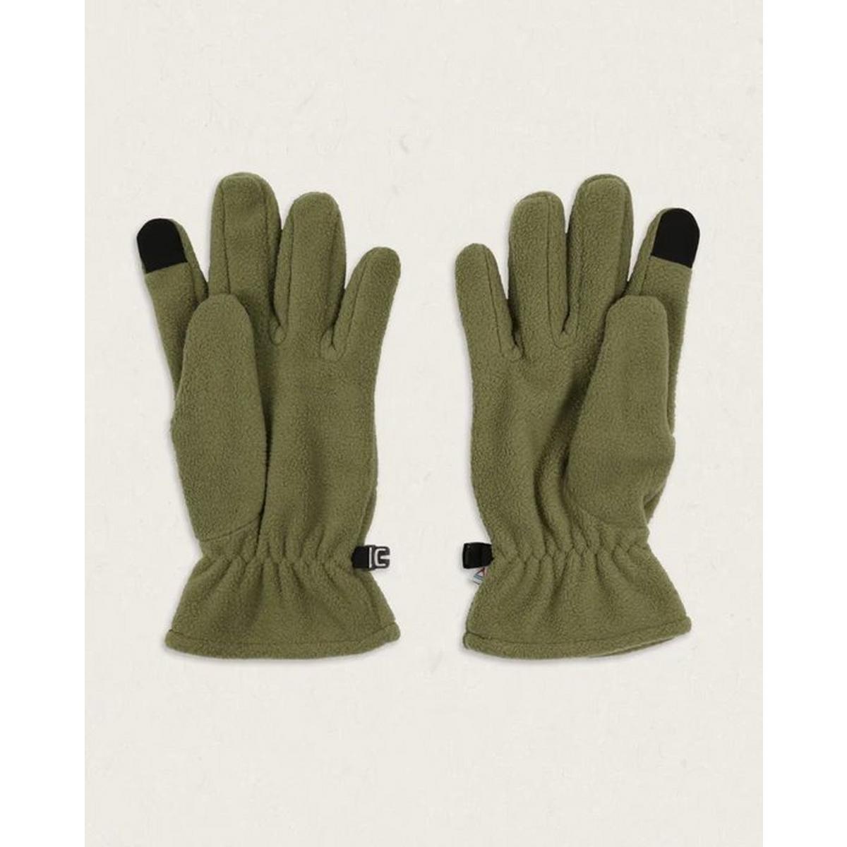 Passenger Unisex Daytrip Fleece Etip Gloves - Khaki