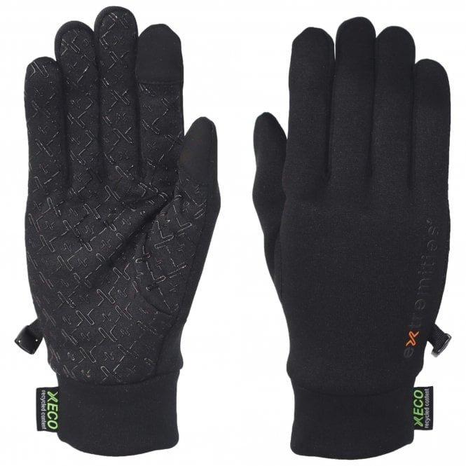 Extremities Unisex Black Waterproof Contact Power Liner Gloves - Gloves Fleece Medium