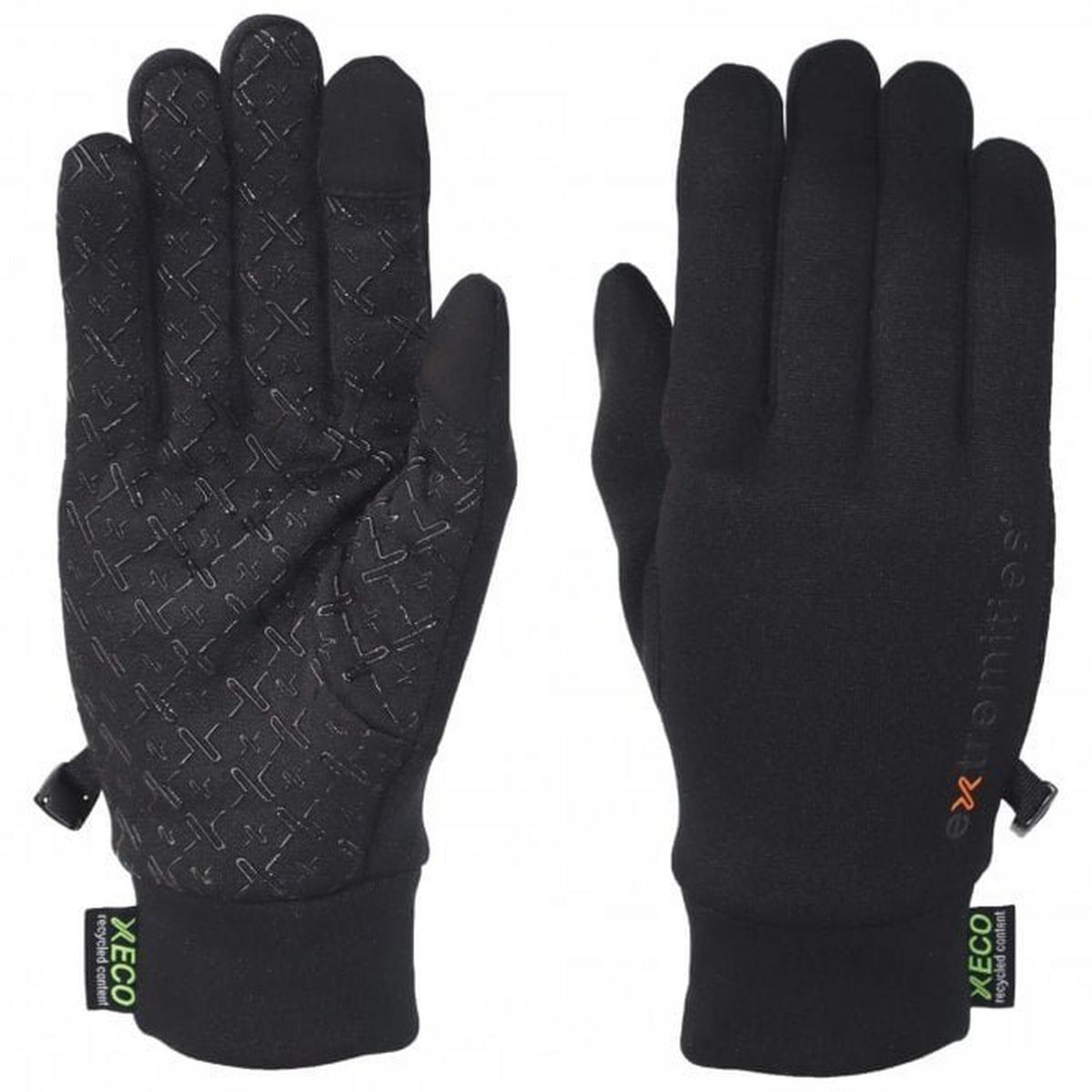 Extremities Unisex Waterproof Contact Power Liner Gloves - Black
