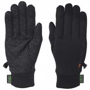 Unisex Waterproof Contact Power Liner Gloves - Black