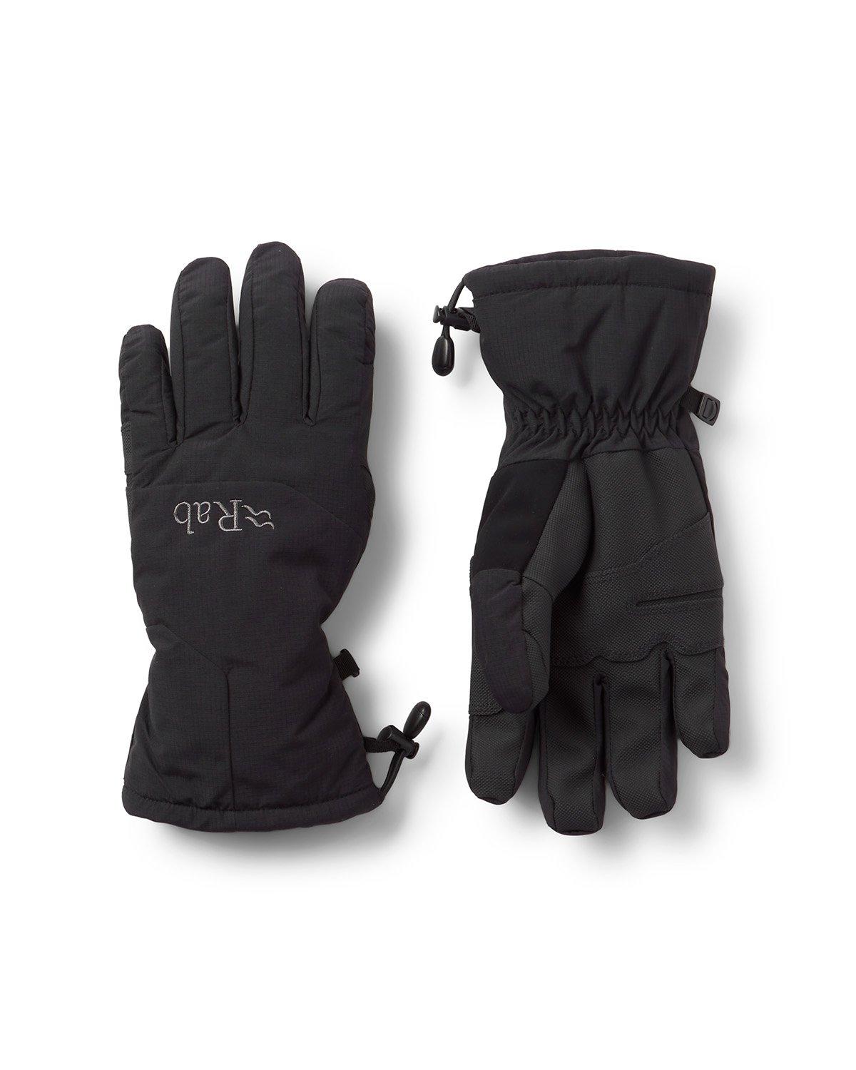 Rab Women's Black Storm Waterproof Gloves - Gloves Large