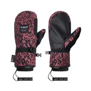Bro-Down Insulated Mitts - Animal Clay Red
