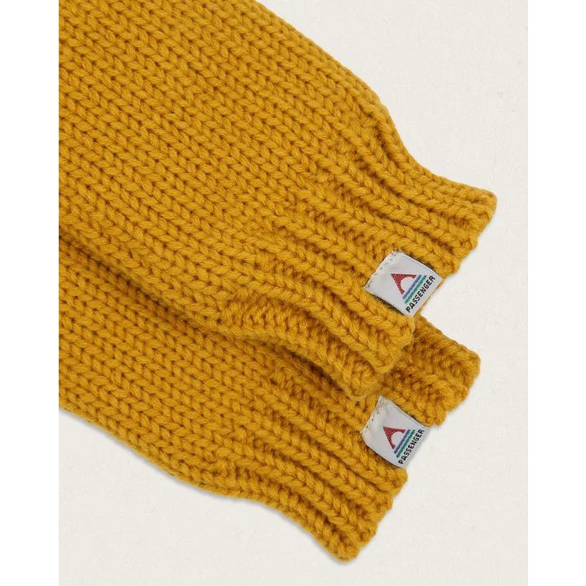 Passenger Women's Flurry Fleece Fingerless Mitt - Dandelion Yellow
