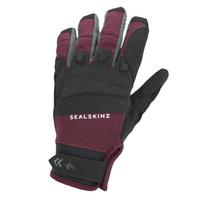  Waterproof All Weather MTB Glove - Red