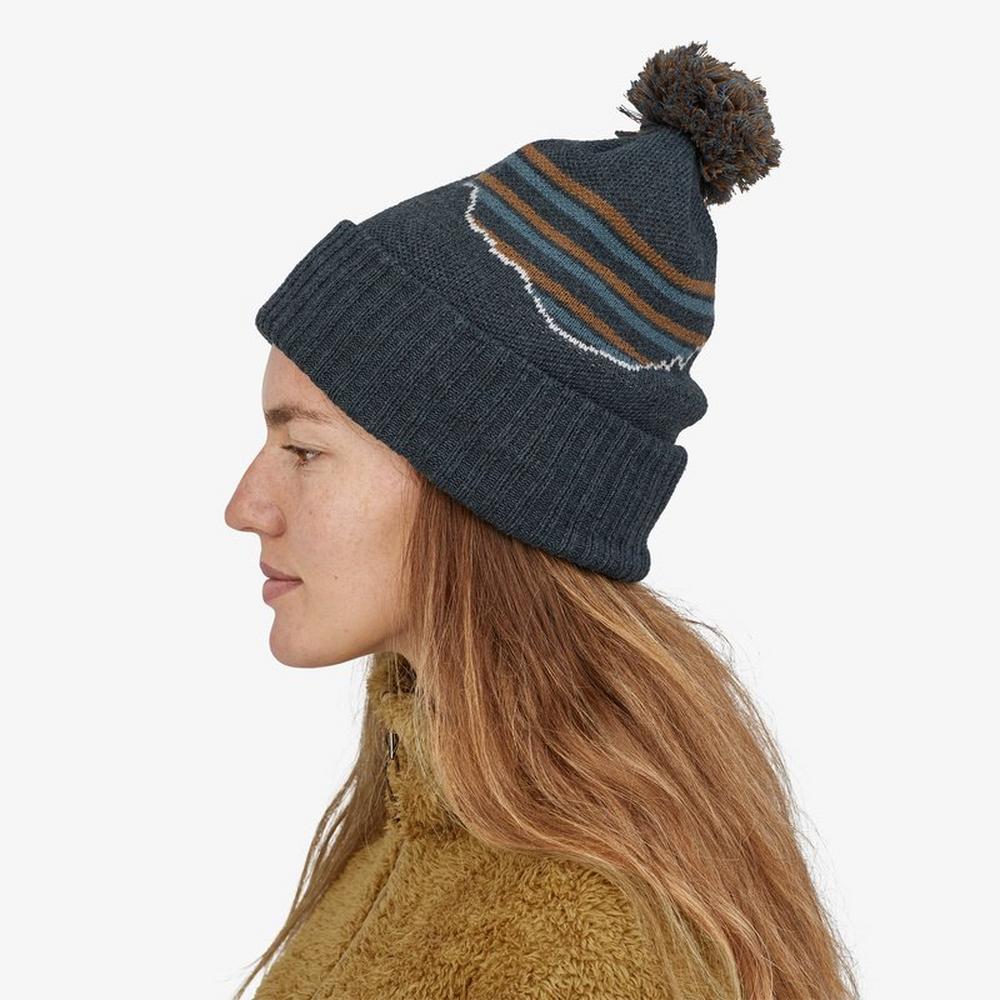 Patagonia Powder Town Beanie - Fitzroy Stripe