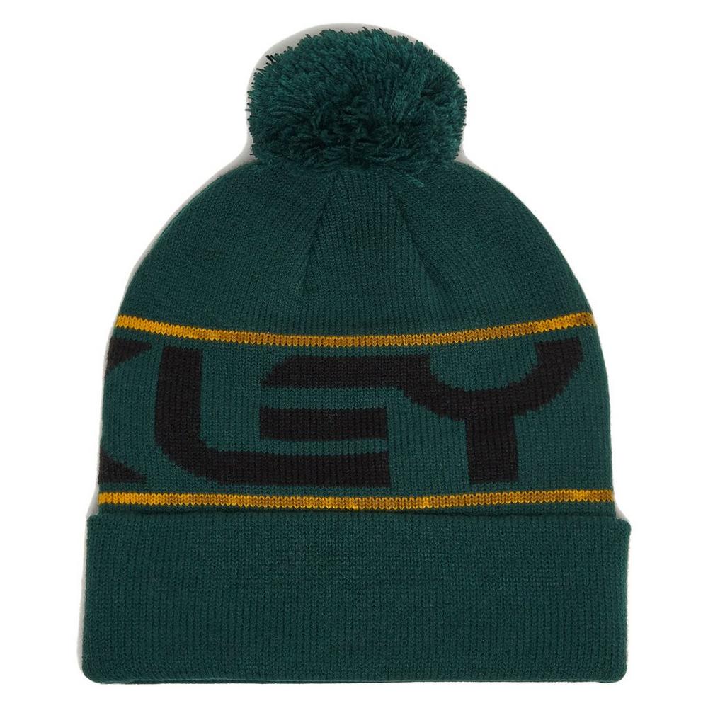 Oakley Factory Cuff Beanie - Hunter Green/Yellow