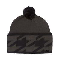  Women's Houndstooth Beanie - Wintermoss Grey