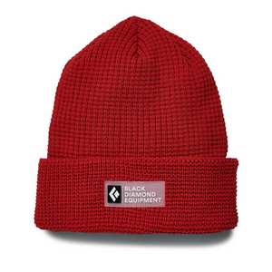 Double Waffle Beanie - Red