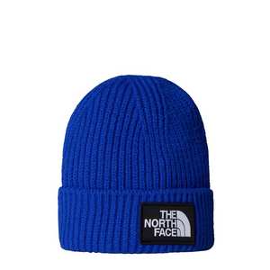 Kids' TNF Box Logo Beanie - Blue