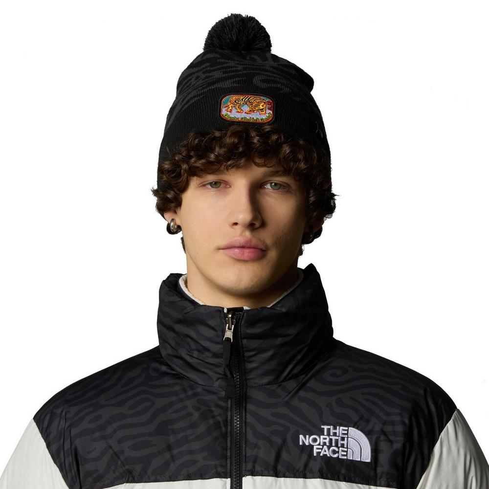 North face ski tuke bobble hat on sale