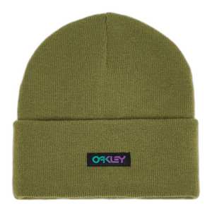Unisex Gradient Patch Beanie - Green