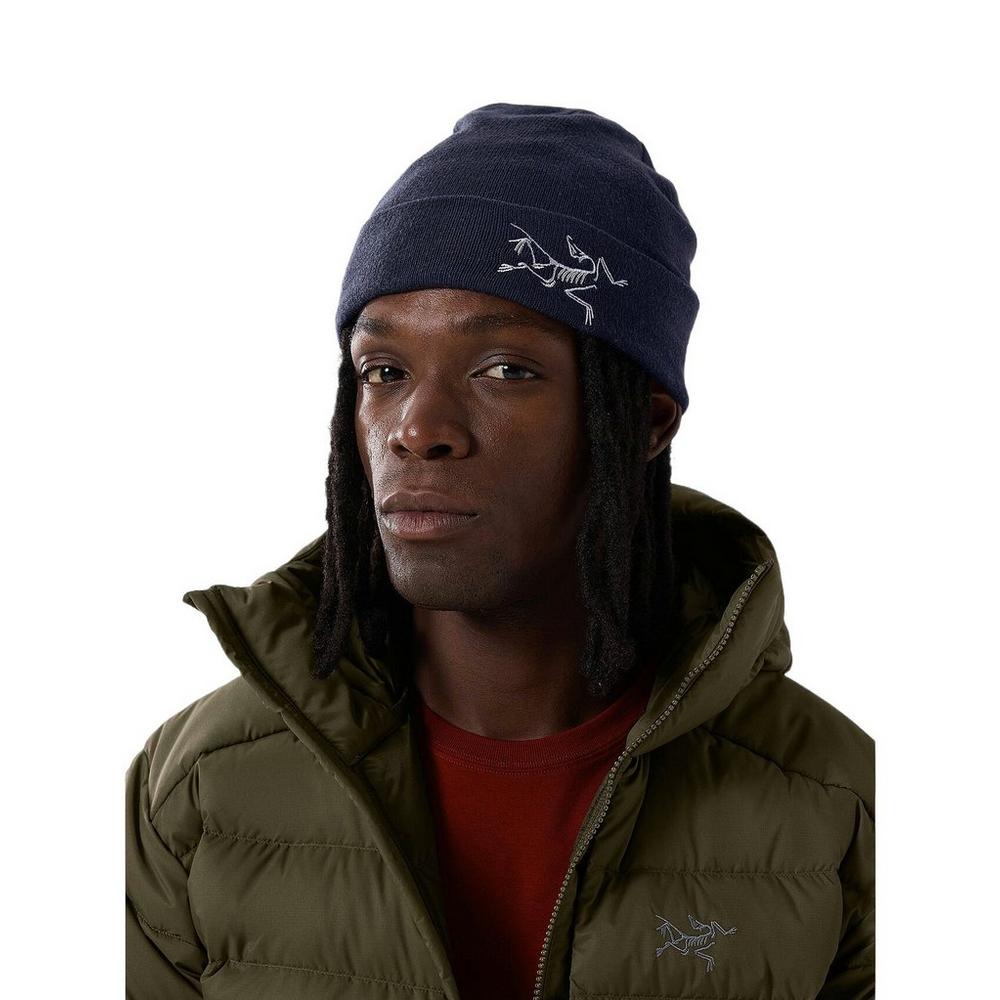 Arc'teryx Unisex Embroidered Bird Toque - Black Sapphire | Tiso