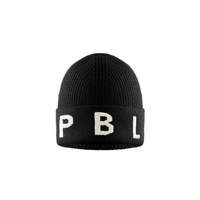 Poivre Blanc Women's Knit Beanie - Black