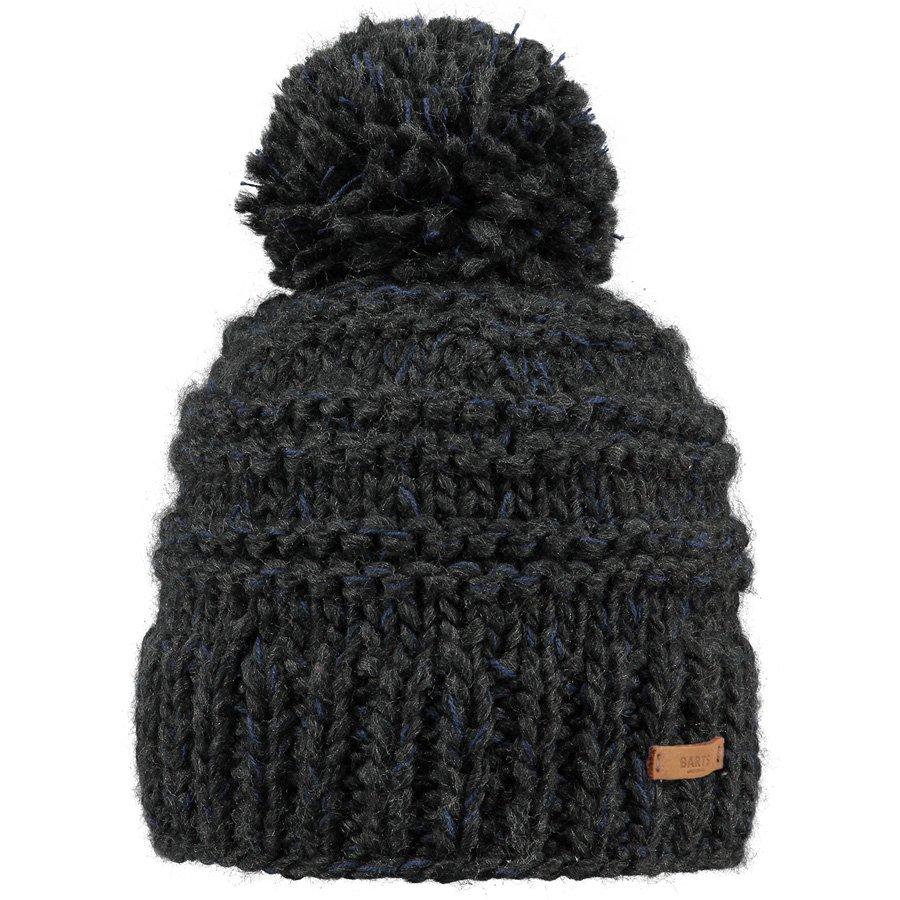 Barts Unisex Grey Jasmin Beanie - Hats Fleece Small