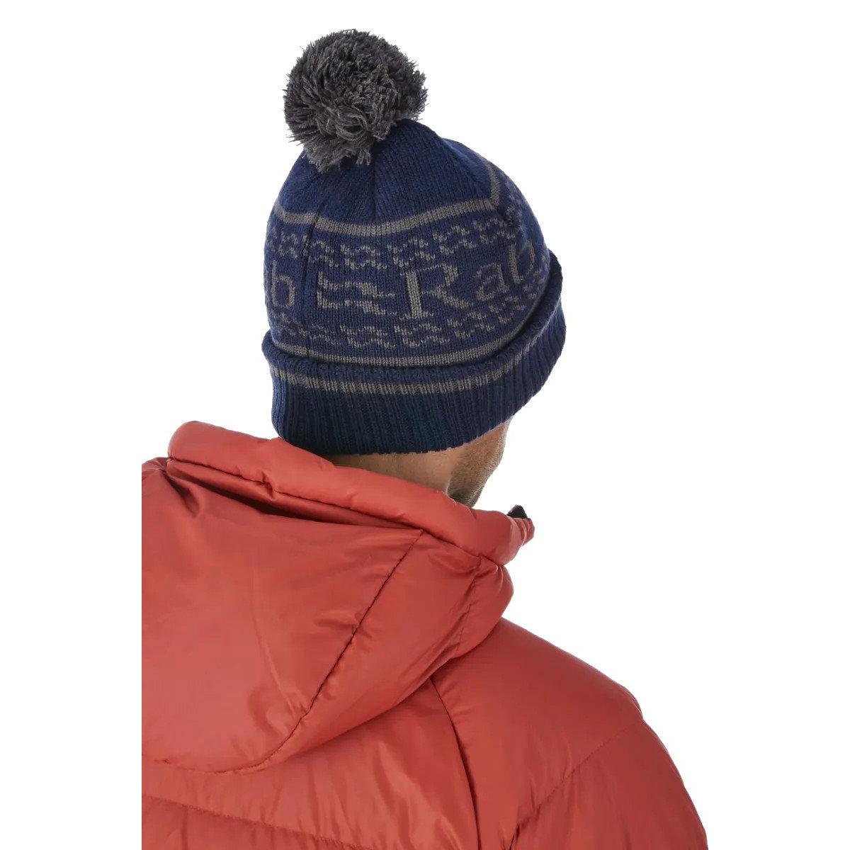Rab Unisex Rock Bobble Beanie Navy George Fisher