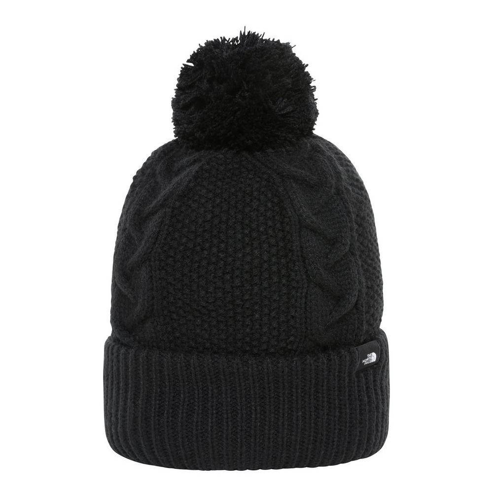 Black north shop face hat womens