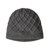  Honeycomb Knit Beanie - Grey