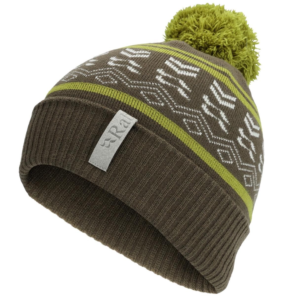 Rab Unisex Khroma Bobble Beanie - Army / Aspen Green