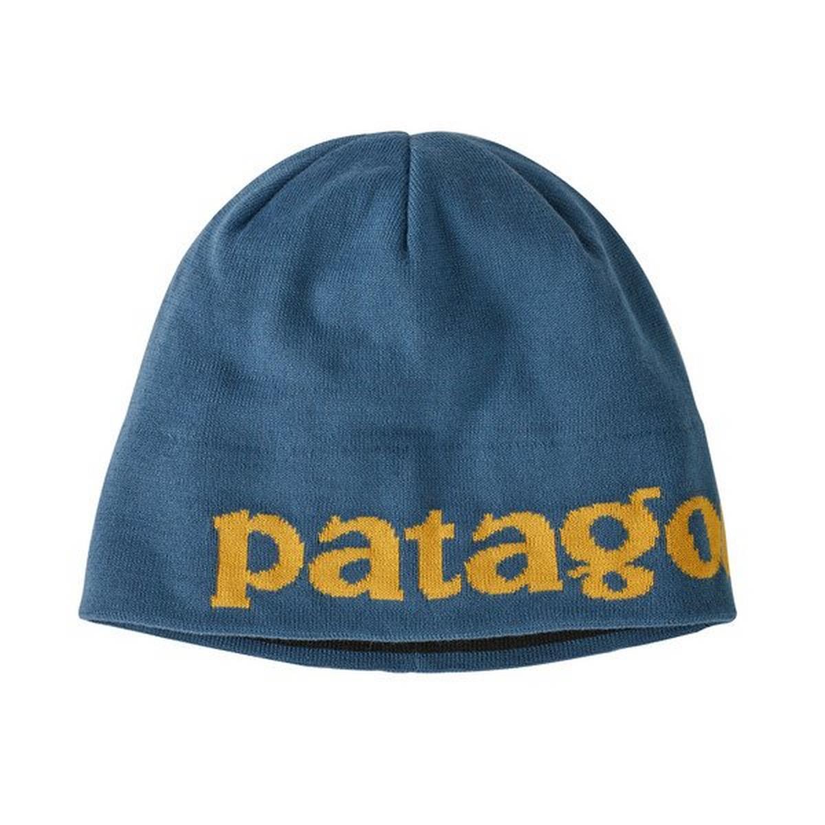 Patagonia Beanie Hat - Logo Wavy Blue