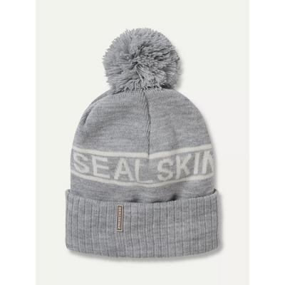 Sealskinz Unisex Heacham Bobble Hat - Grey