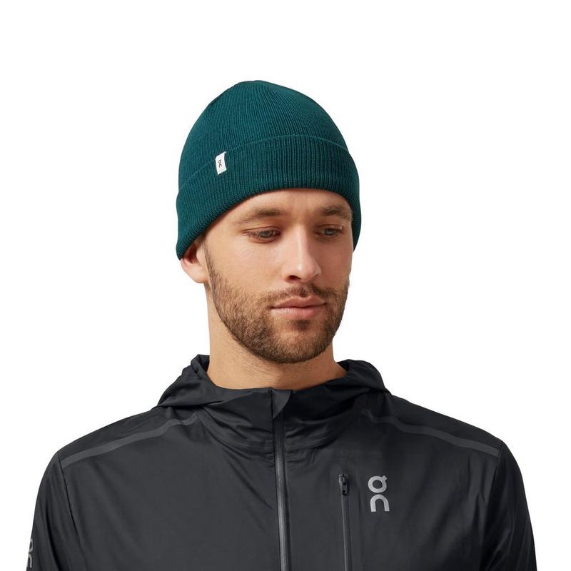 Unisex Merino Beanie - Green