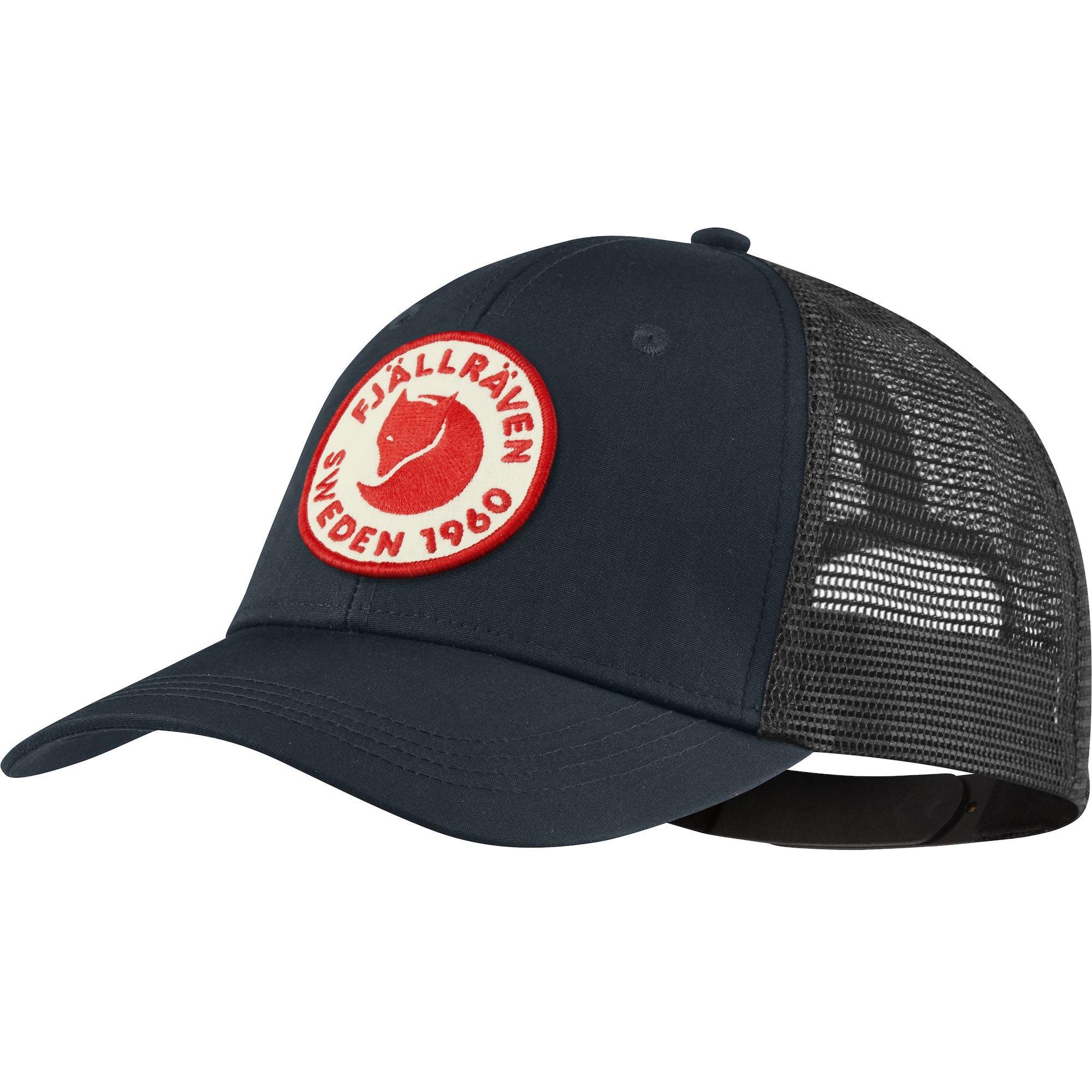 Fjallraven Unisex Navy 1960 Logo Langtradarkeps Cap - Hats Polyester Medium