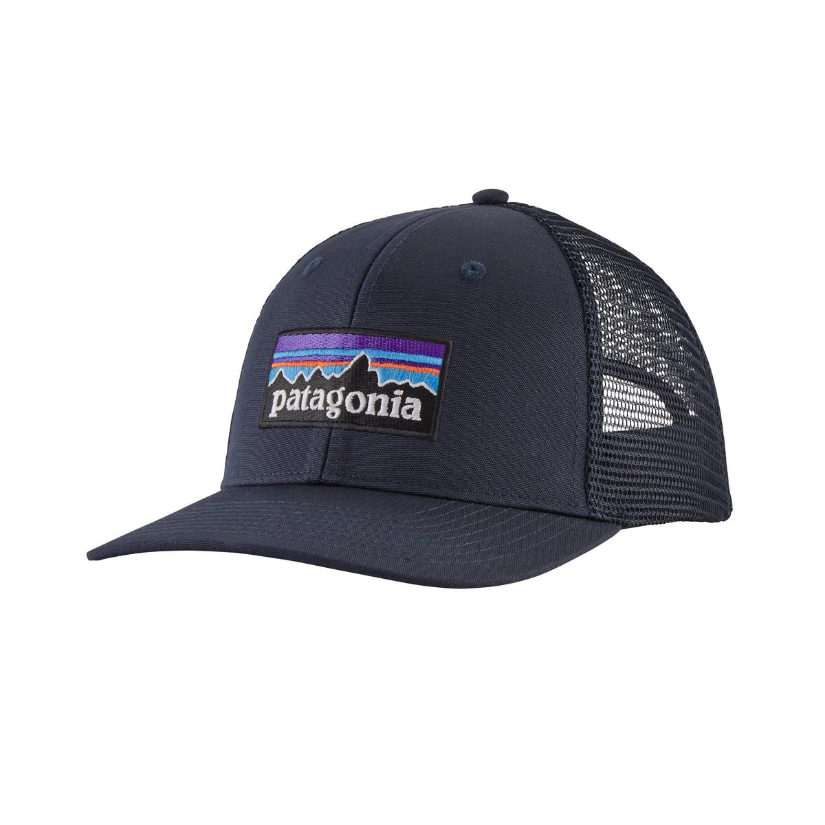 Patagonia P-6 Logo Trucker Hat - Navy