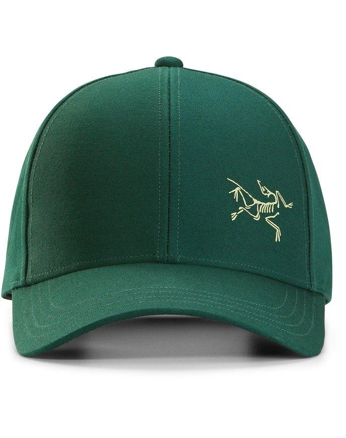 Ganni Organic Cotton Baseball Cap in Green,Khaki - Save 19% Womens Accessories Hats Green 