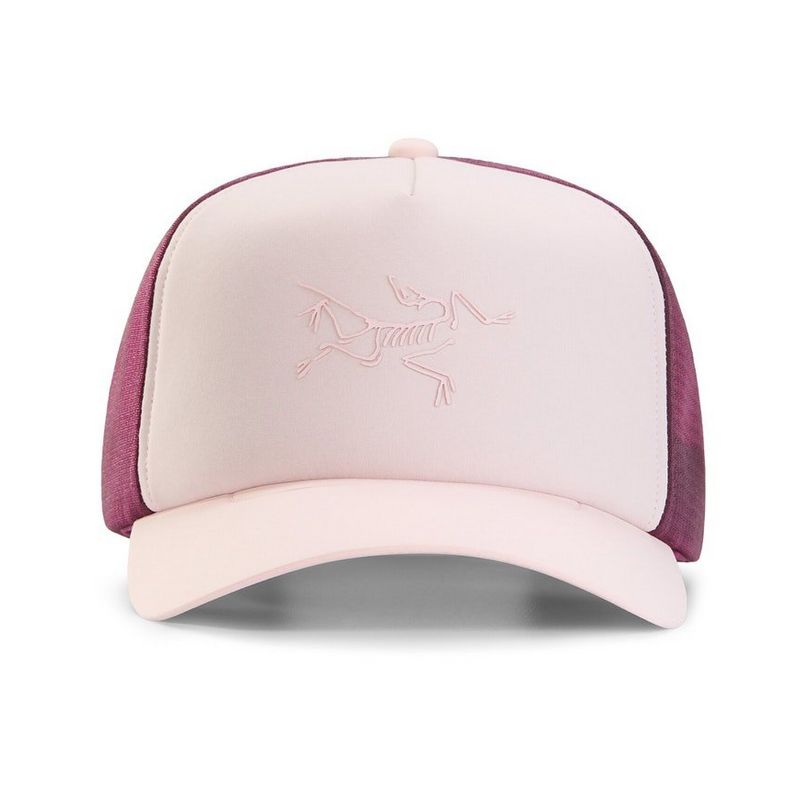 Bird Trucker Hat Desert Salt