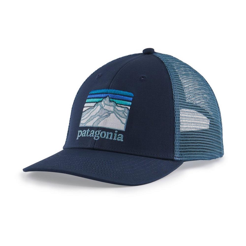 Patagonia P6 Logo LoPro Trucker Hat Navy