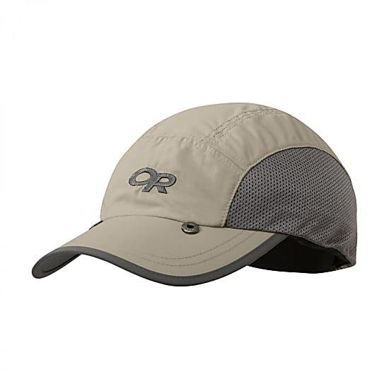 Outdoor Research Unisex Sun Runner Cap Khaki George Fisher UK